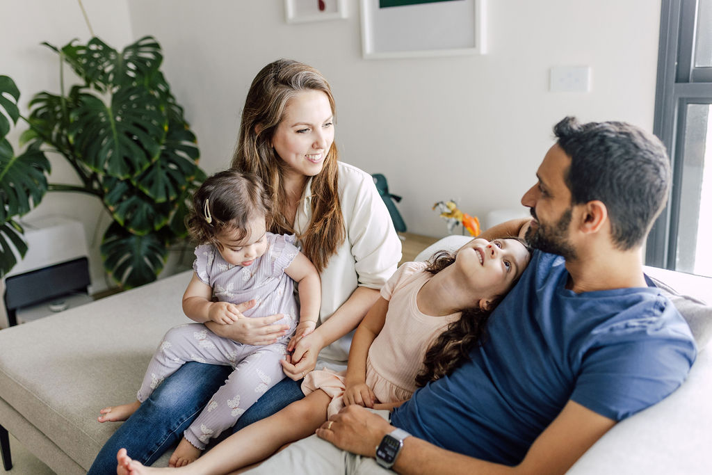 Family photo session in Geneva