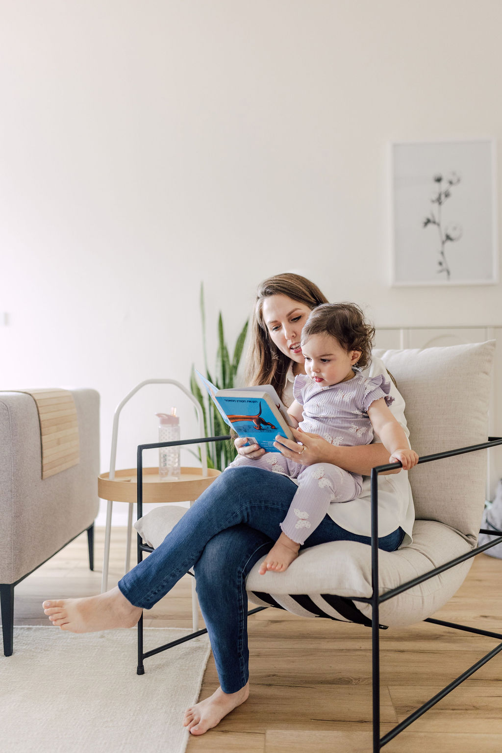 relaxed family photo session