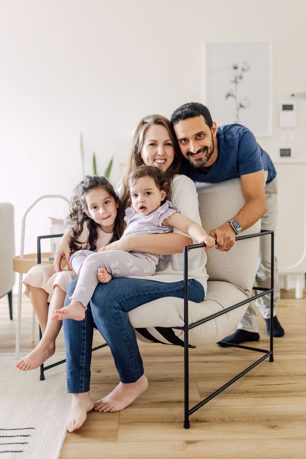Family photo session in Geneva