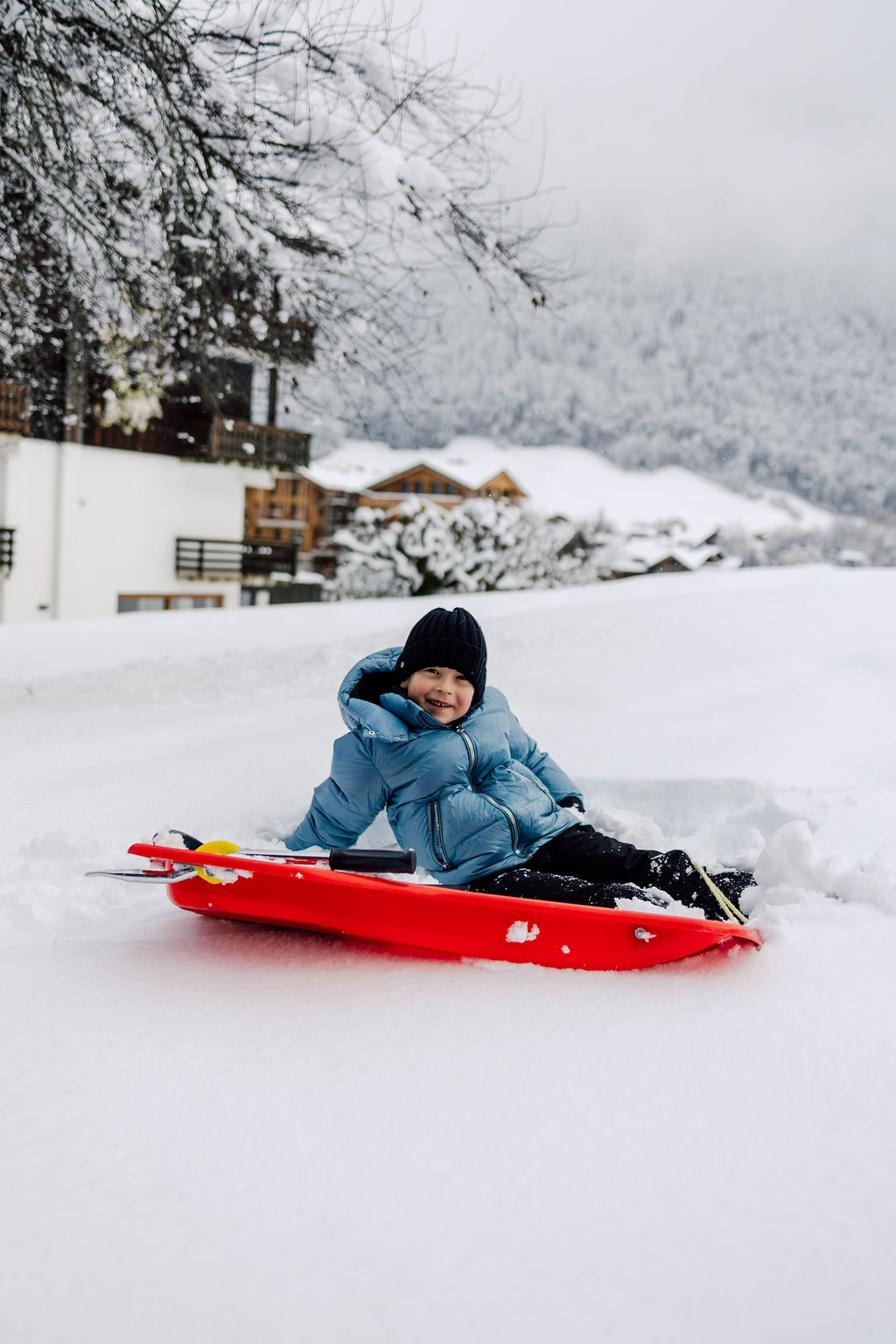 souvenirs en famille montagne