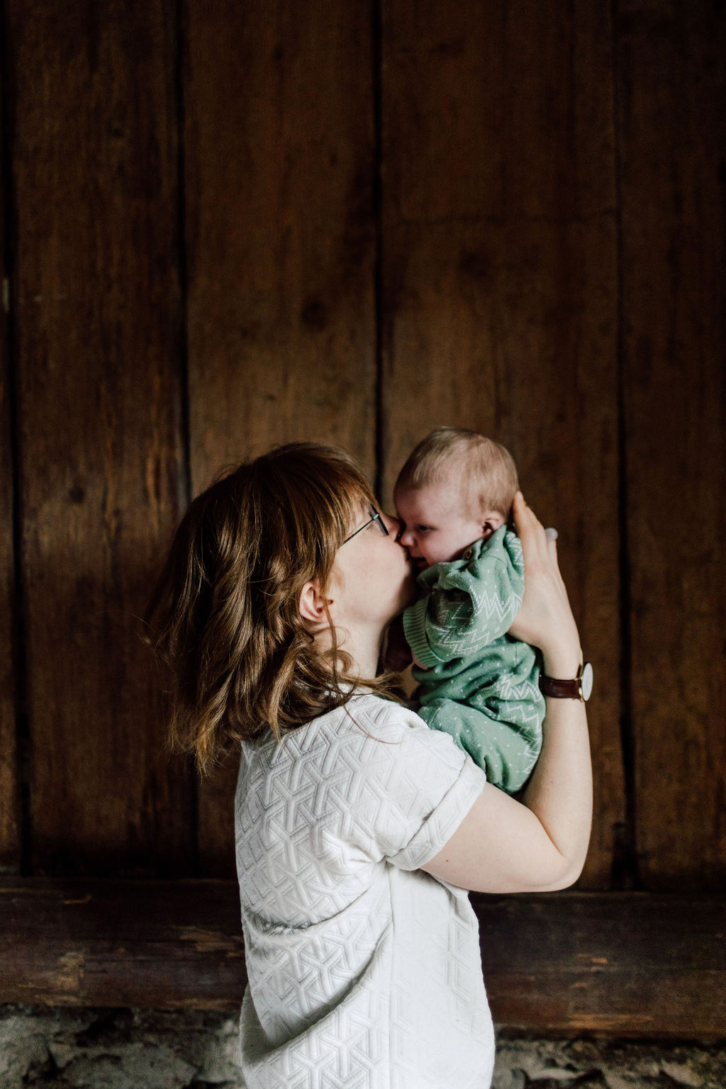 newborn photo session in Morzine