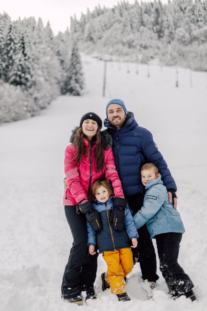 acances au ski en famille